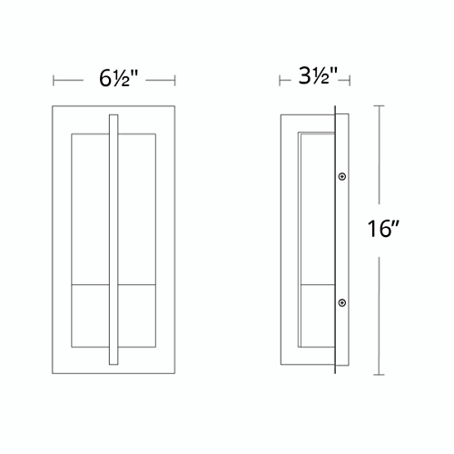 Omni Outdoor Wall Sconce 16