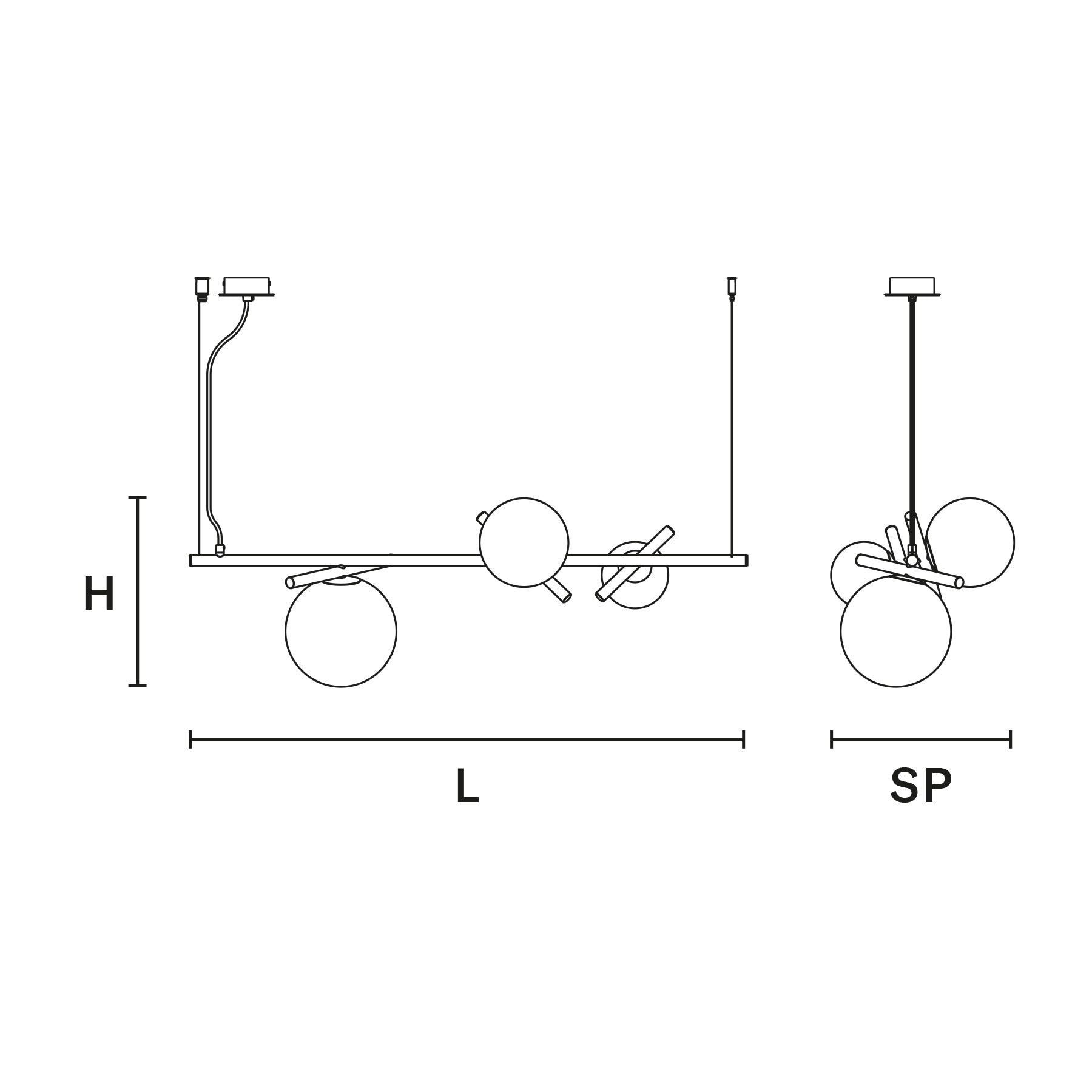 Posy Linear Suspension: Small