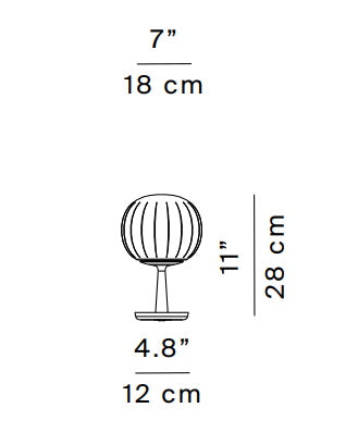 Lita Table Lamp: Small