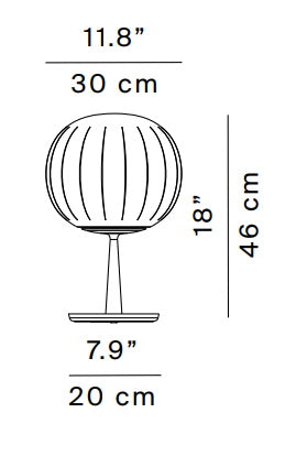 Lita Table Lamp: Medium