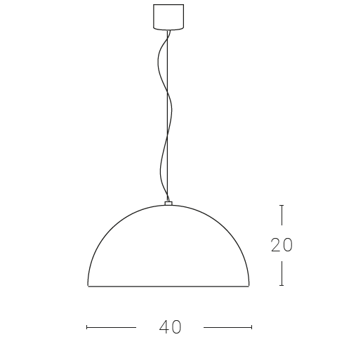 Amedeo Suspension: Small