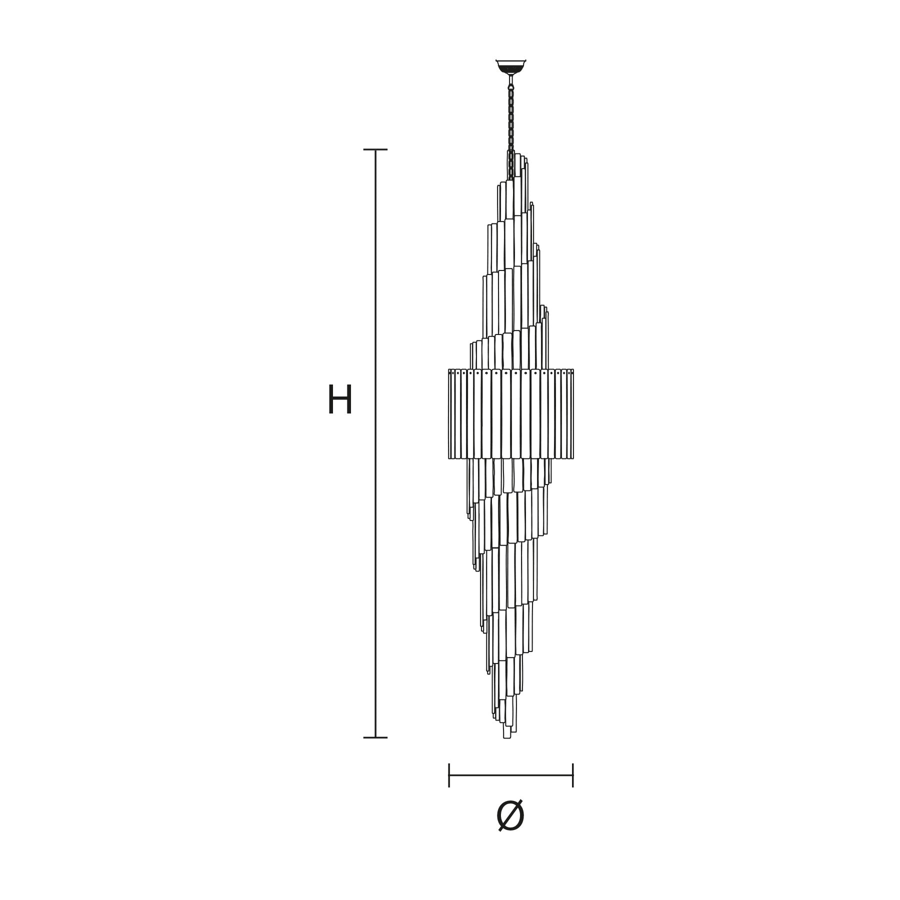 Ve 1144 Chandelier 