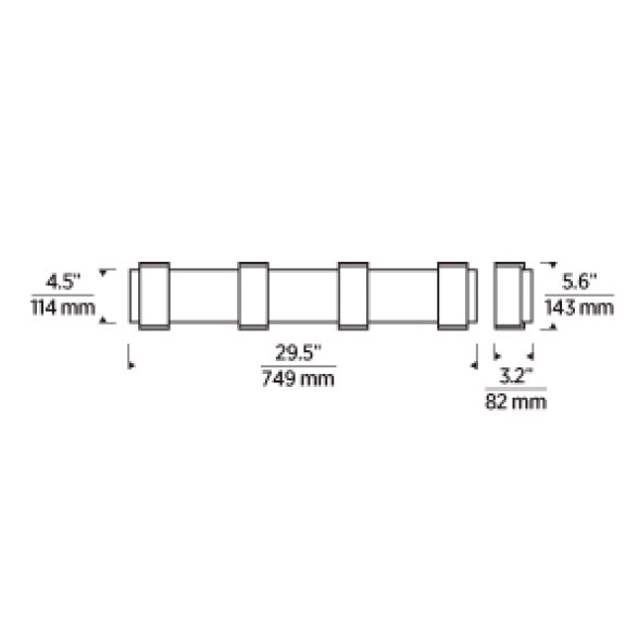 Esfera Bath Bar 4 Light