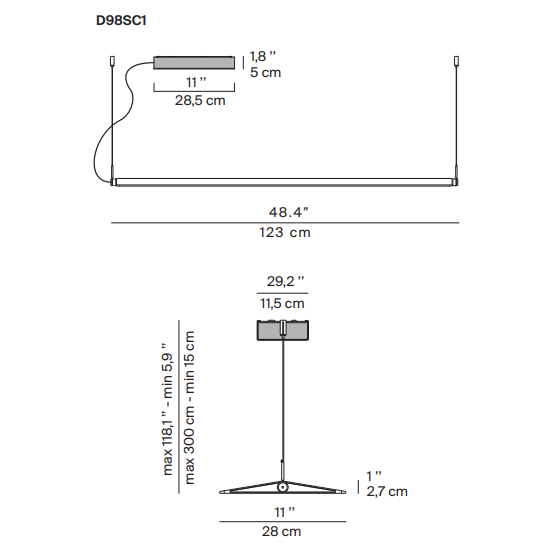 Fienile Suspension Light