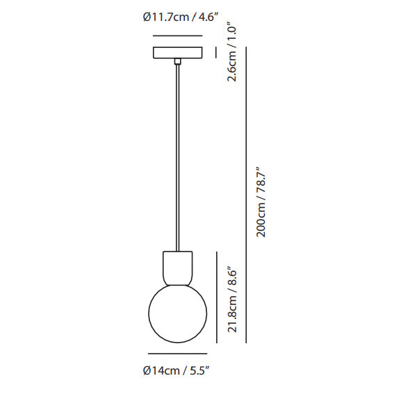 Castle Glo Pendant: Small