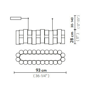 La Lollo Linear Suspension: Medium