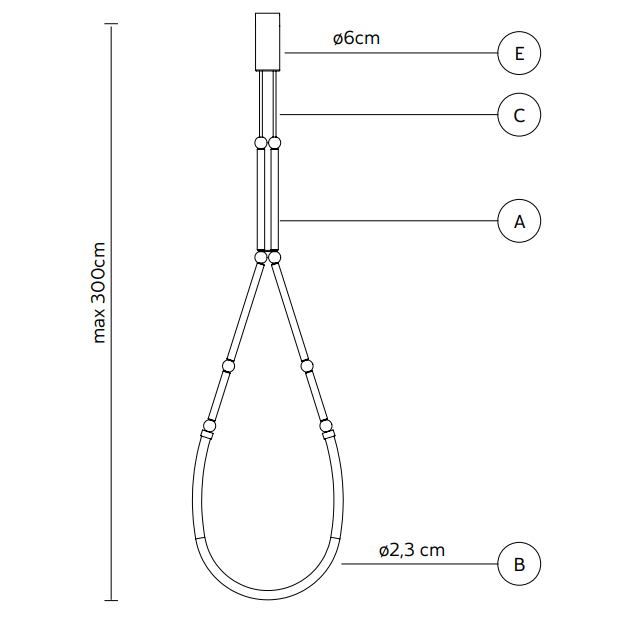 Leda Pendant Suspension