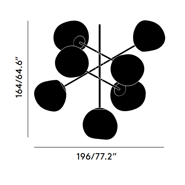 Melt Chandelier: Large