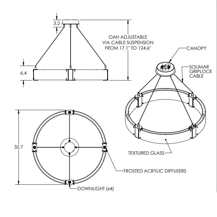 Parallel Chandelier: Circular