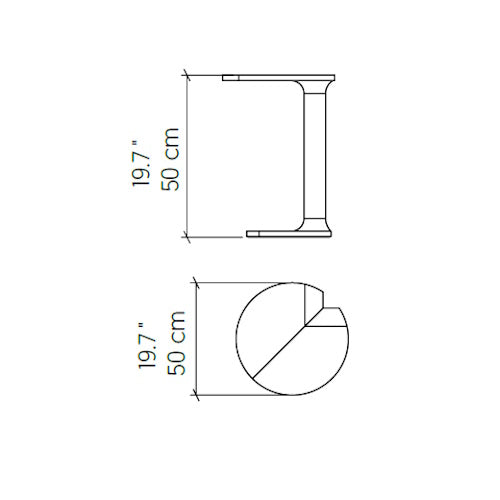 Bloom Side Table: Small