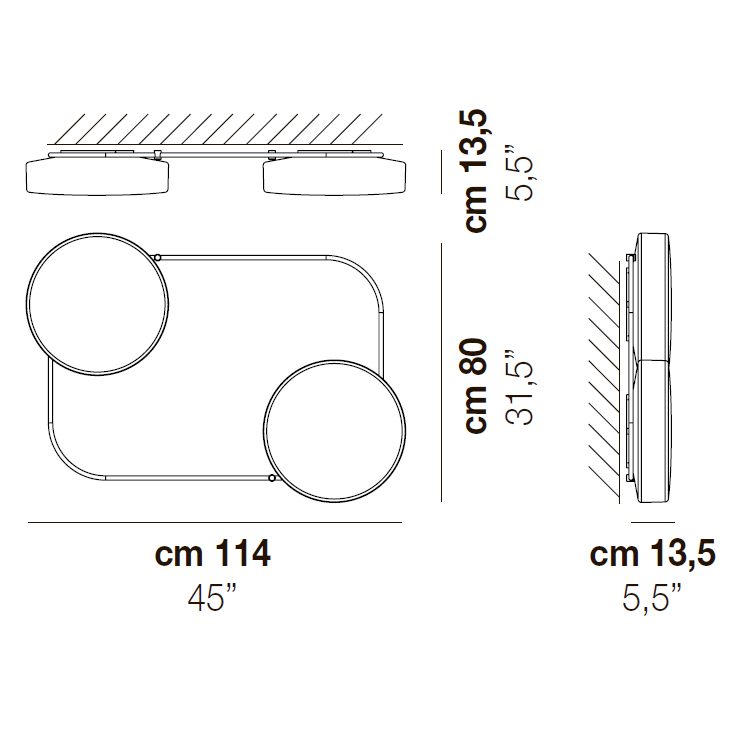 Tier Wall Light: X Large