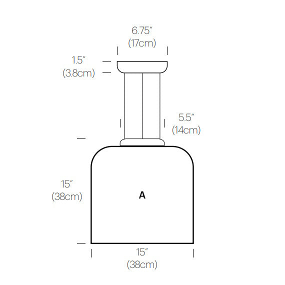 Totem Downlight Pendant Shade A