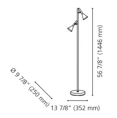 Cortaderas Floor Lamp