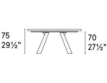 Icaro Table Specifications