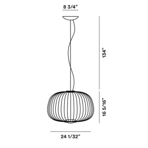 Specification Banner Spokes 3 Pendant