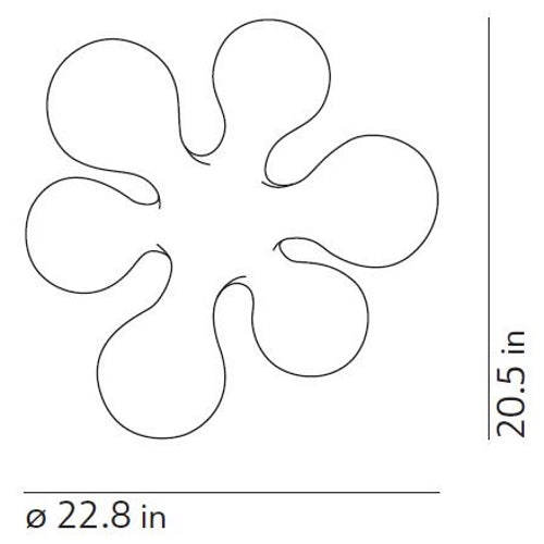 Atomium Floor/Table Lamp Specifications