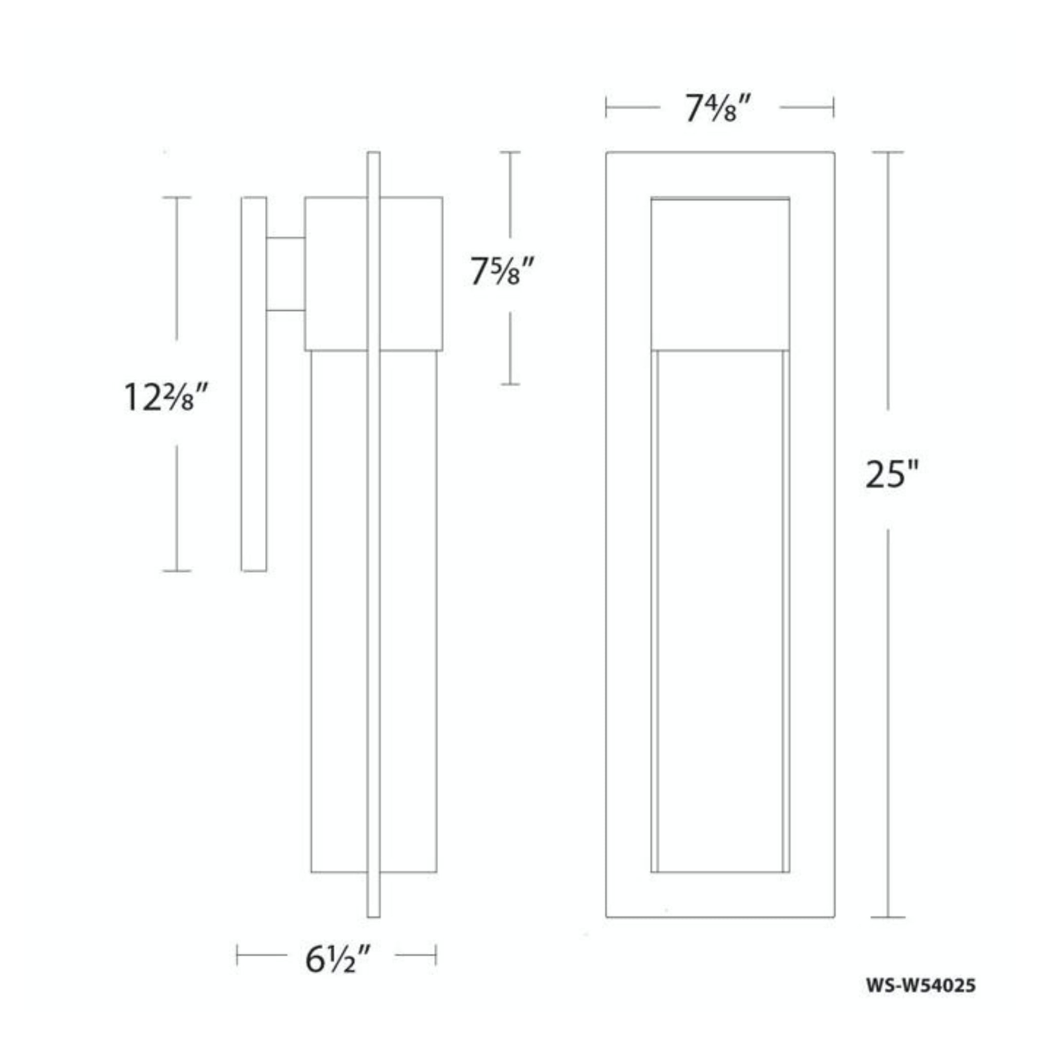 Mist Outdoor Wall Sconce Large