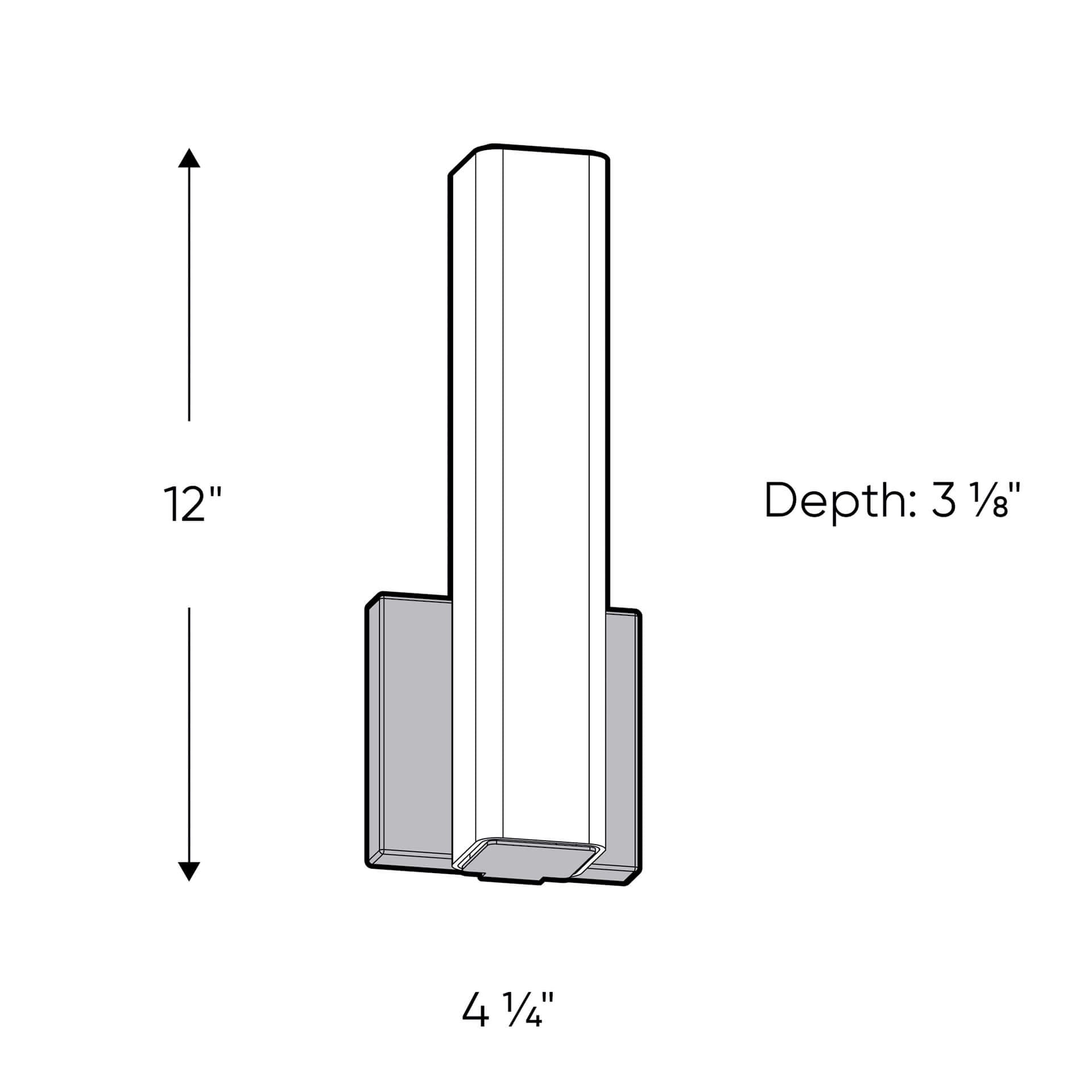 Noble One Vanity Light- 12 Inch