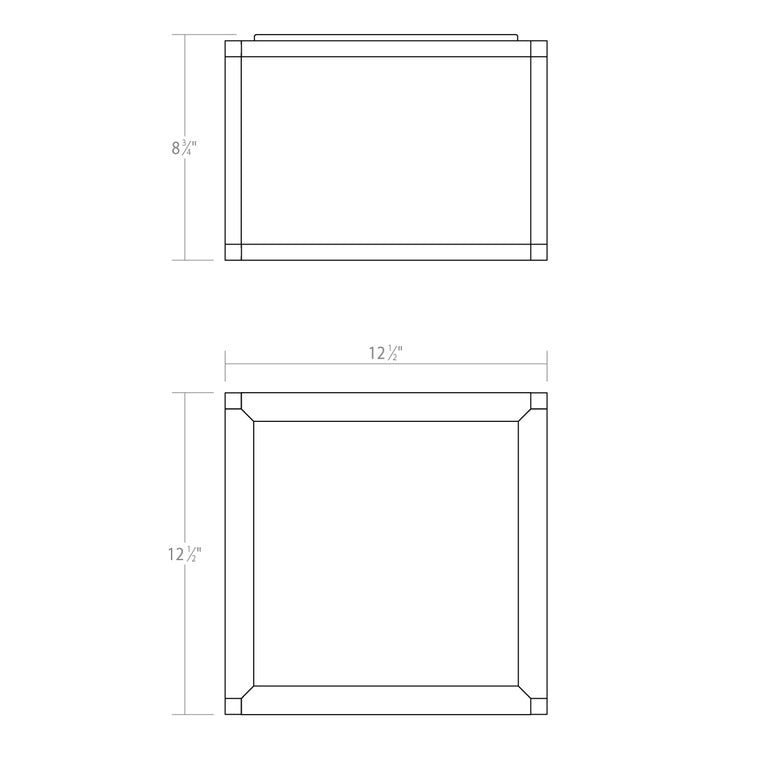 Cubix LED Surface Mount: Medium