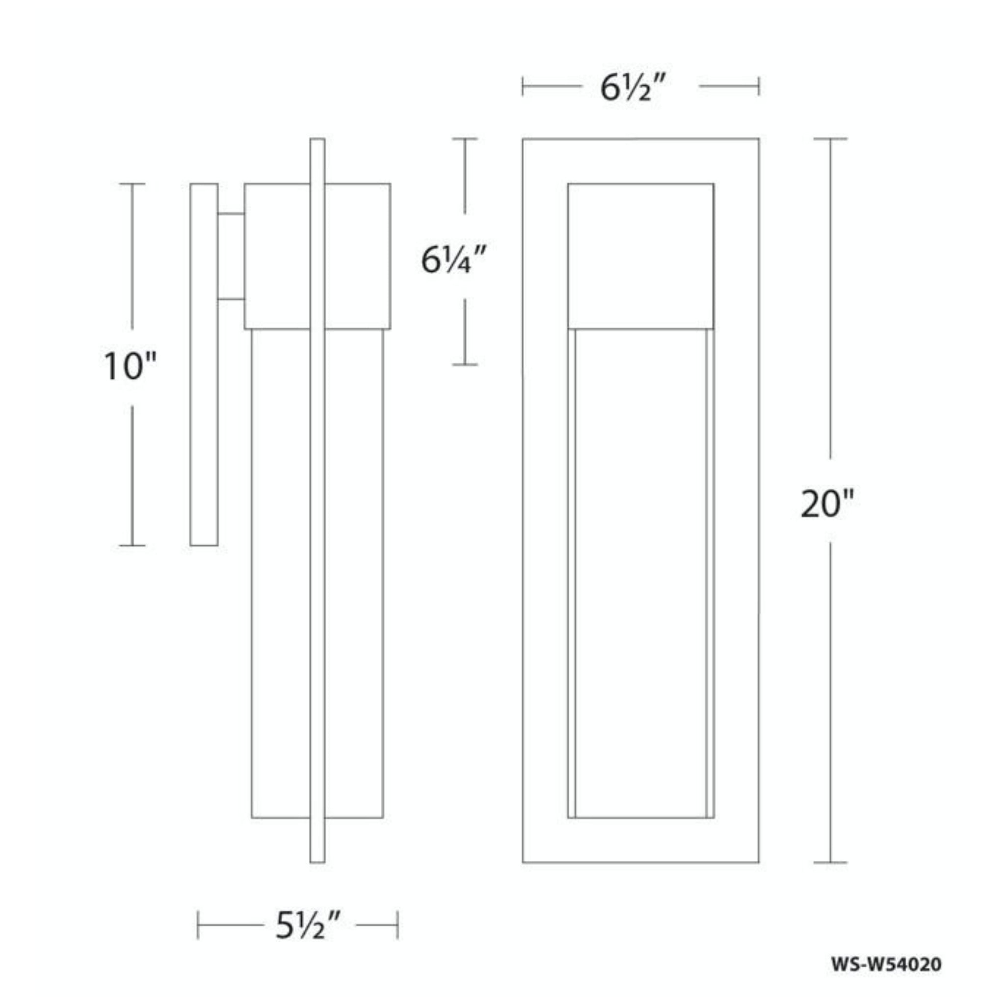 Mist Outdoor Wall Sconce Medium