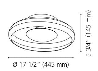 Meldola Ceiling Light