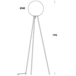 Pallatre Floor Lamp - Small