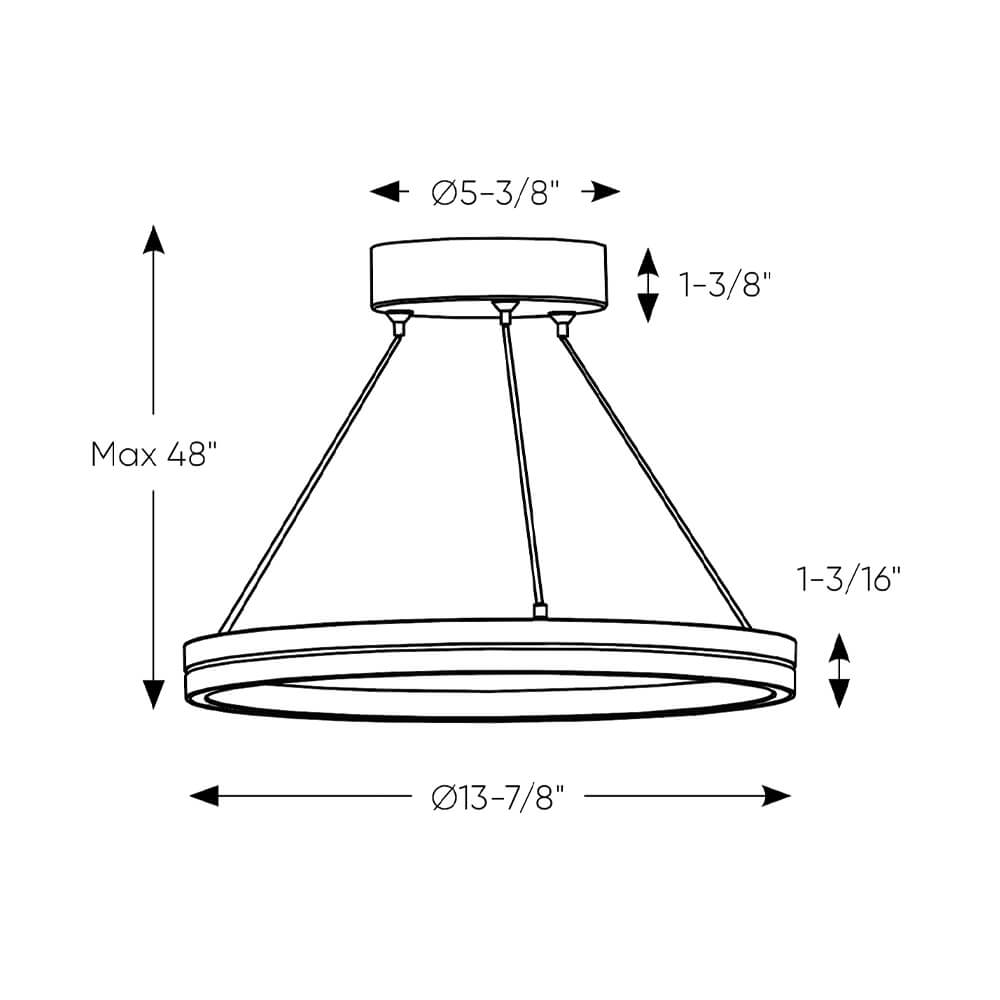 Eclipse Pendant Light Specifications