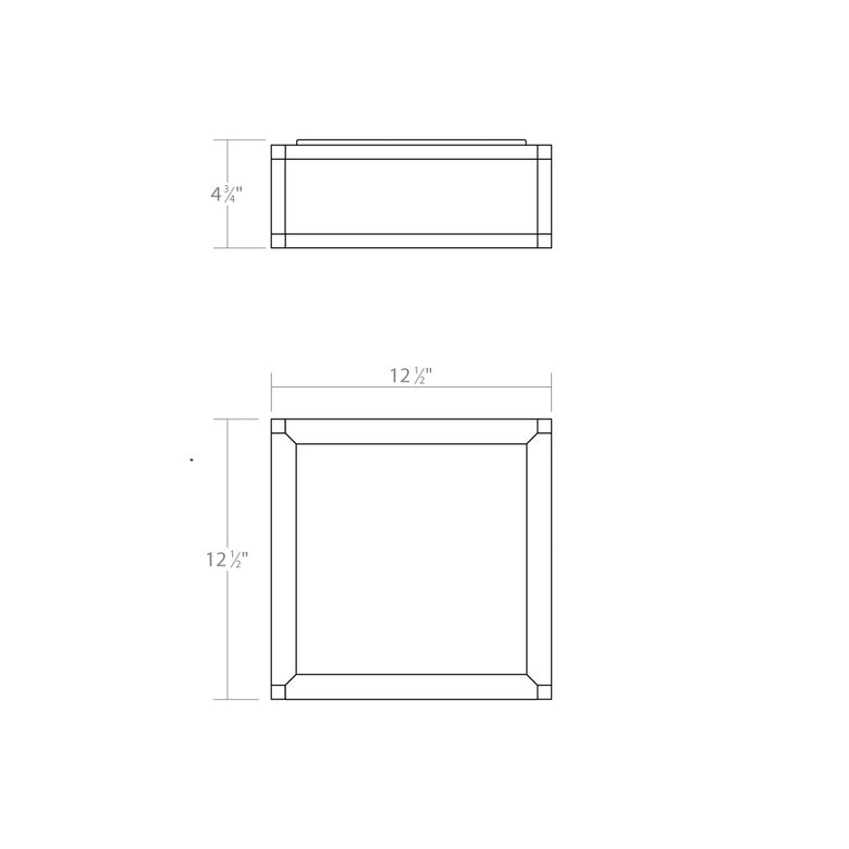 Cubix LED Surface Mount: Small