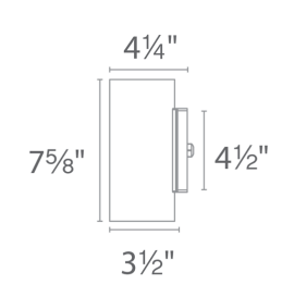 Vessel Wall Sconce by Modern Forms