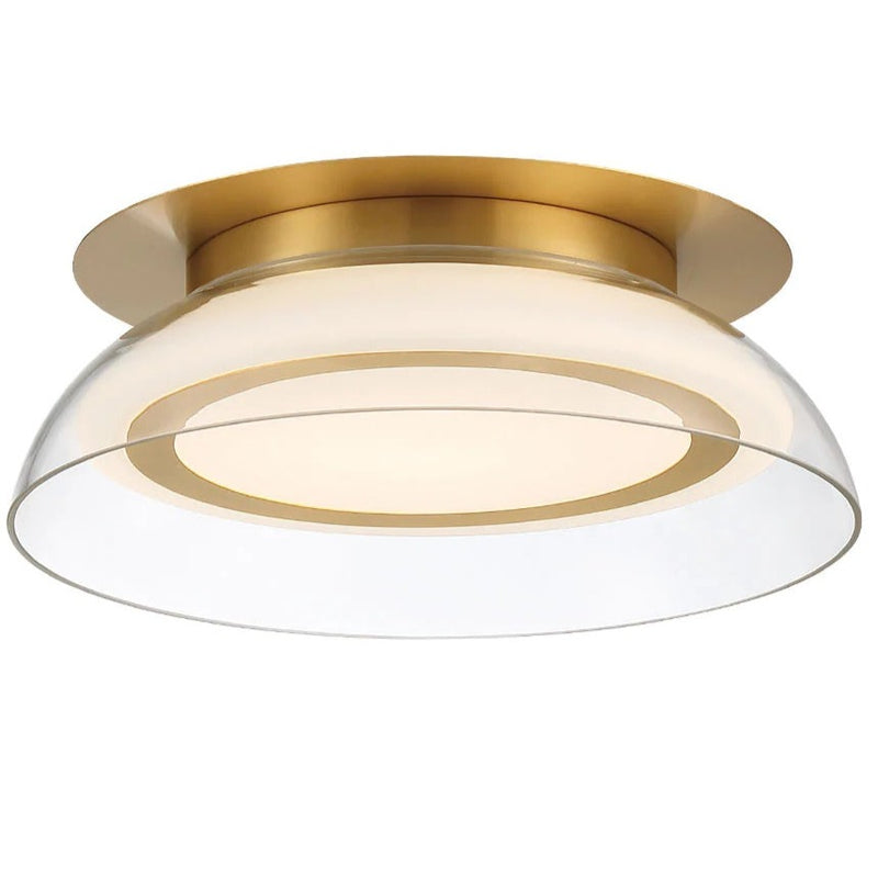 Pescara Ceiling Light By Lib & Co, Finish: Gold, Size: Small