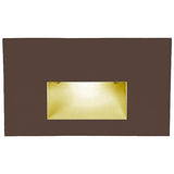 LEDme LED100 Step and Wall Light by W.A.C. Lighting, Finish: Bronze on Aluminum, Light Option: 120 Volt LED, Color Temperature: Amber | Casa Di Luce Lighting