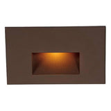 LED Horizontal Step Light by W.A.C. Lighting, Finish: Bronze on Aluminum, Color Temperature: Amber,  | Casa Di Luce Lighting