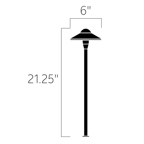 Landscape Domed Path Light