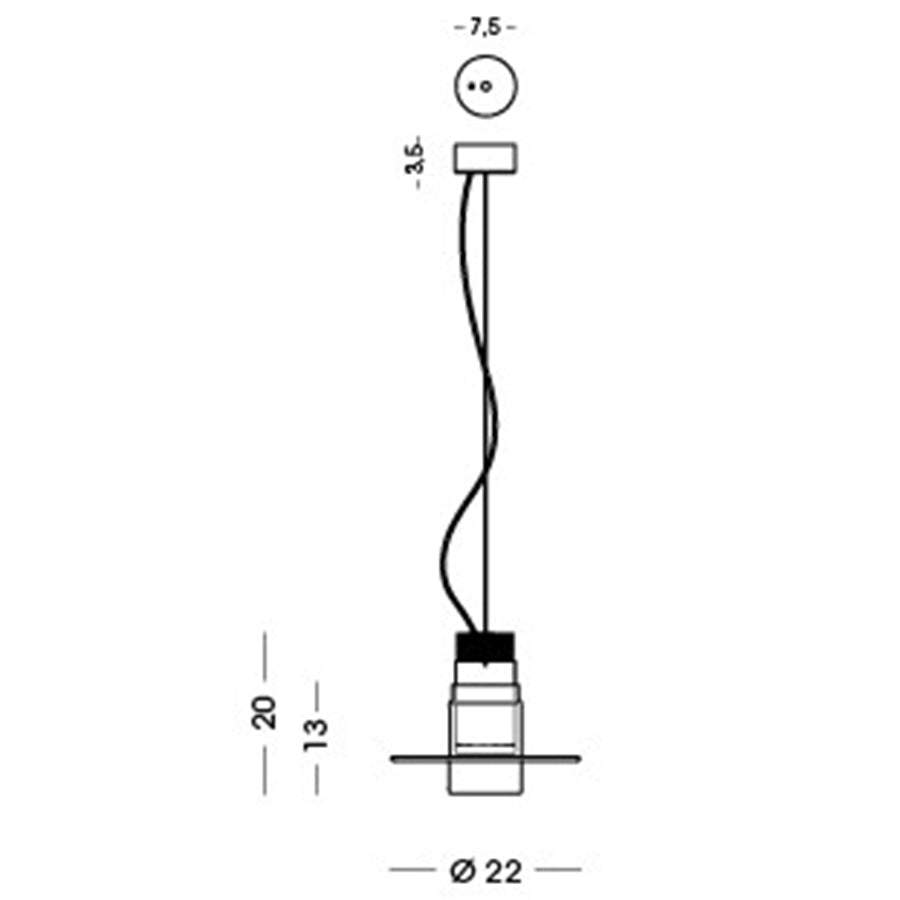 Auf Tuba 1403.1L Pendant