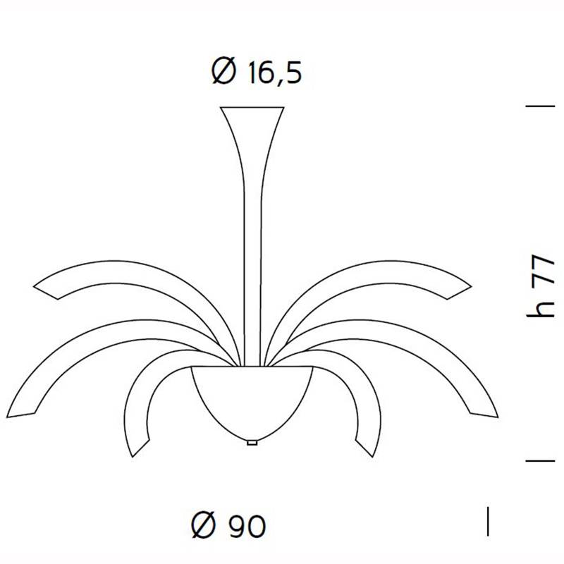 Phoenix 2030 15-Light Chandelier Specifications