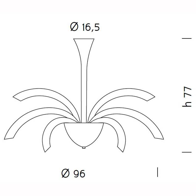 Phoenix 2030 21-Light Chandelier Specifications