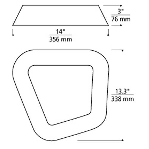 Rhonan Flushmount  by Tech Lighting