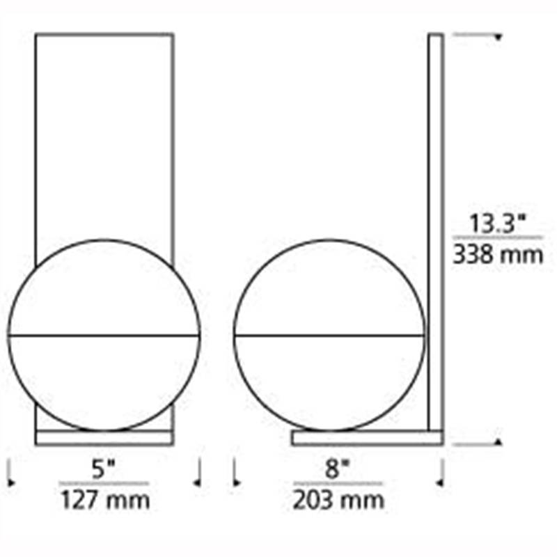 Akova Wall Sconce Specifications