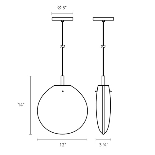 Cantina LED Pendant Medium