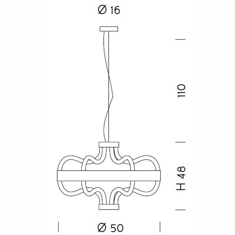 Festa Short Chandelier Specifications