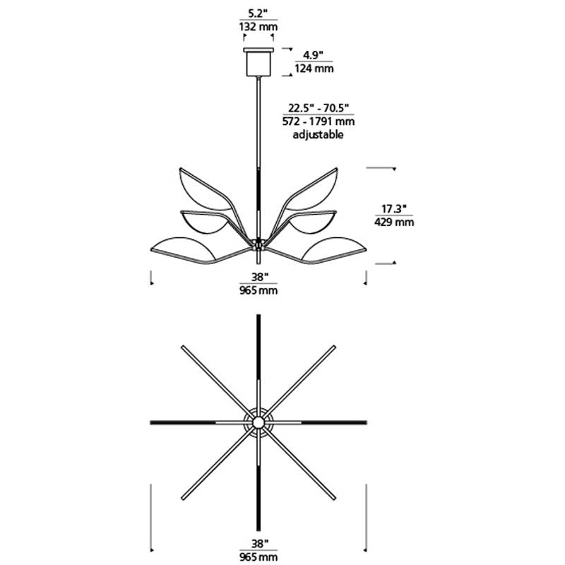 Belterra Medium Chandelier Light