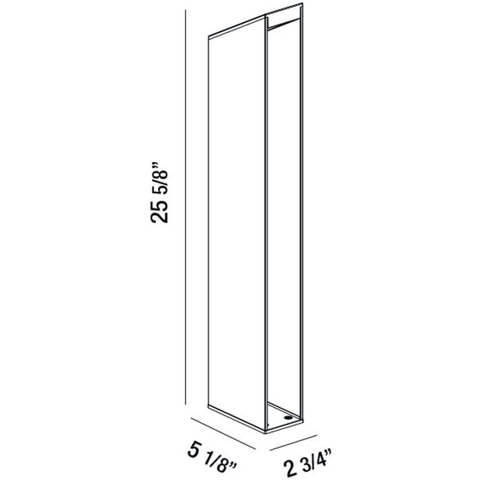 31915 Bollard Outdoor Path Light by Eurofase