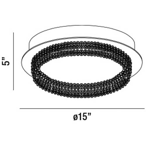 Sassi LED Flushmount by Eurofase