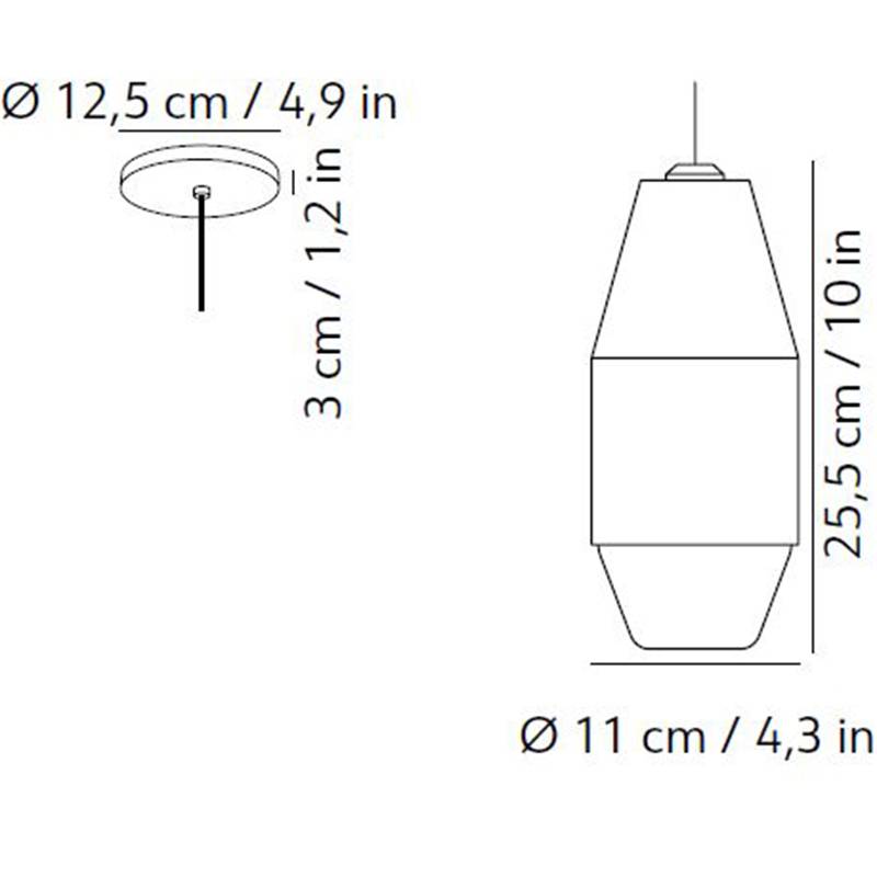 Yuma Pendant Light Specifications