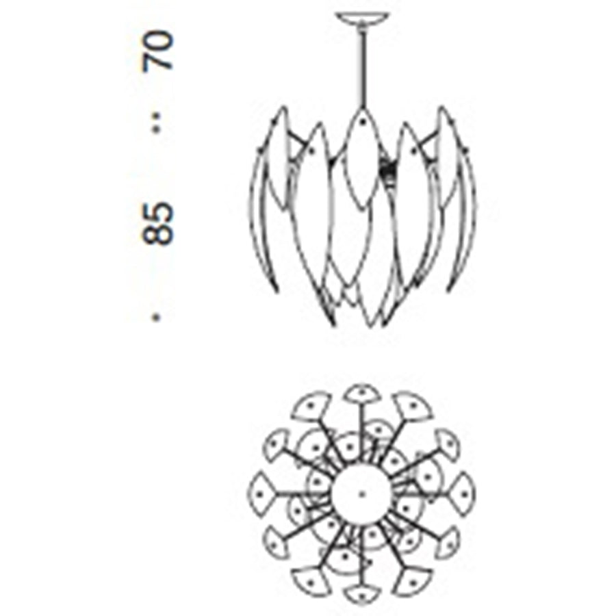 Paradise Chandelier Specifications