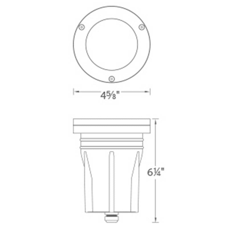 LED 3 Inch Inground Landscape Light Specifications