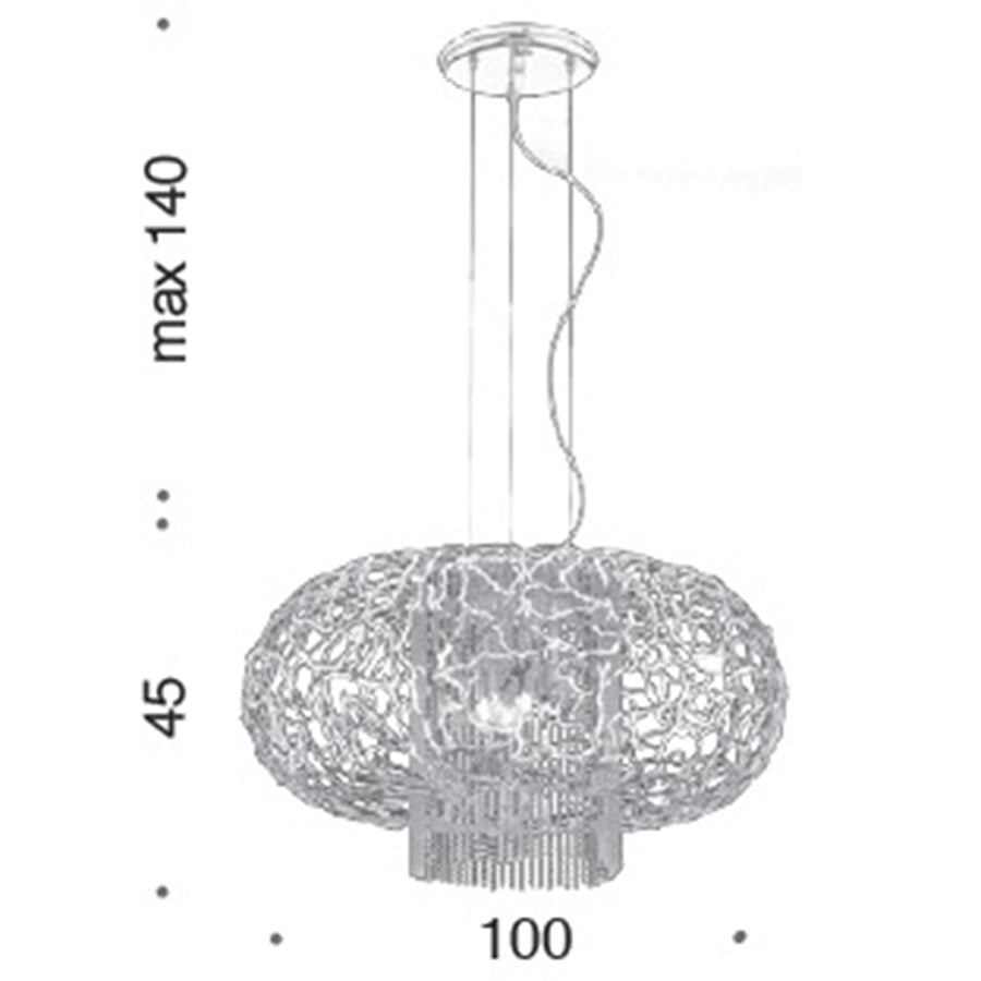 Weave Chandelier Specifications