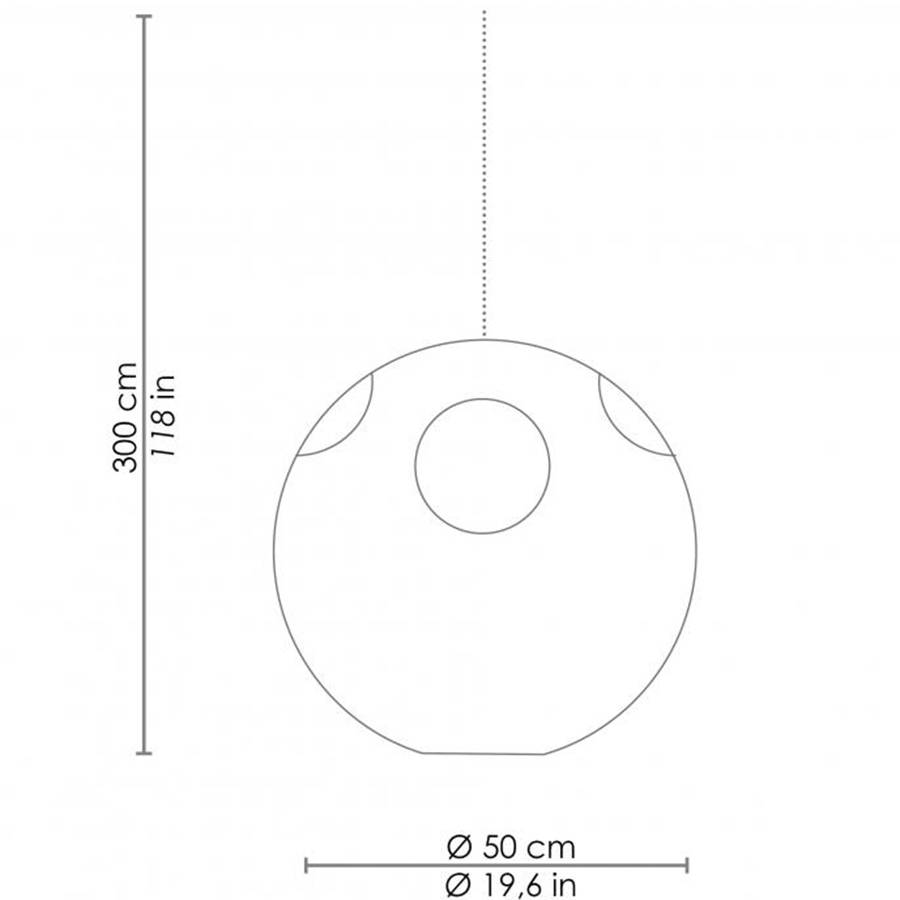 Camouflage X-Large Pendant Specifications