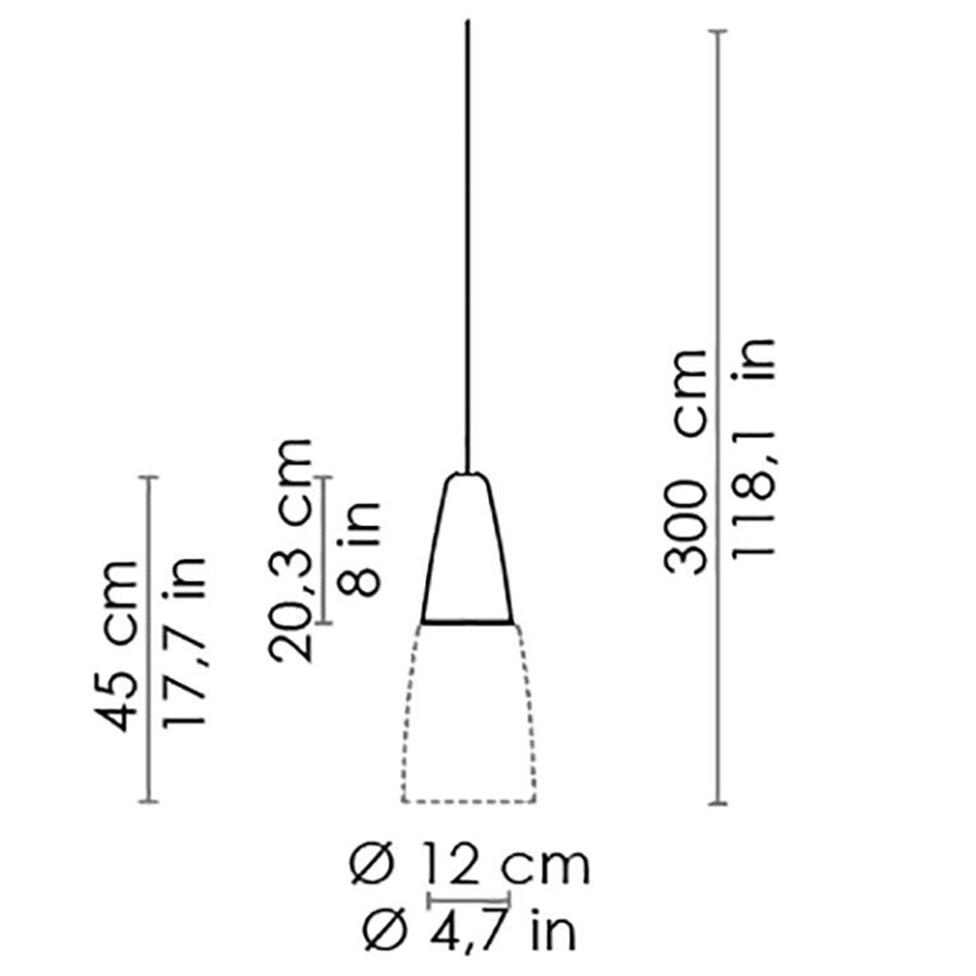 Merlino 118.1 inch Pendant Light Specifications