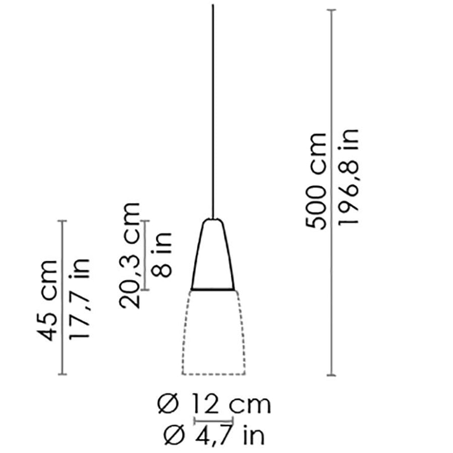 Merlino 196.8 inch Pendant Light Specifications